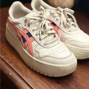 Asics Cream Sneakers